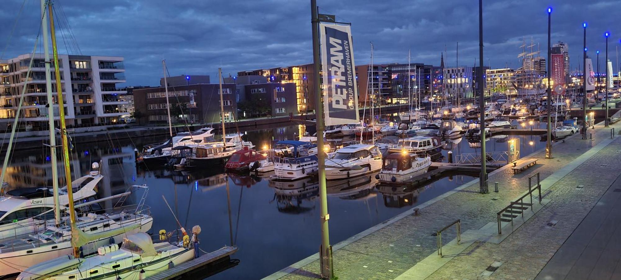 Ferienwohnung Neuer Hafen Marina بريمرهافن المظهر الخارجي الصورة