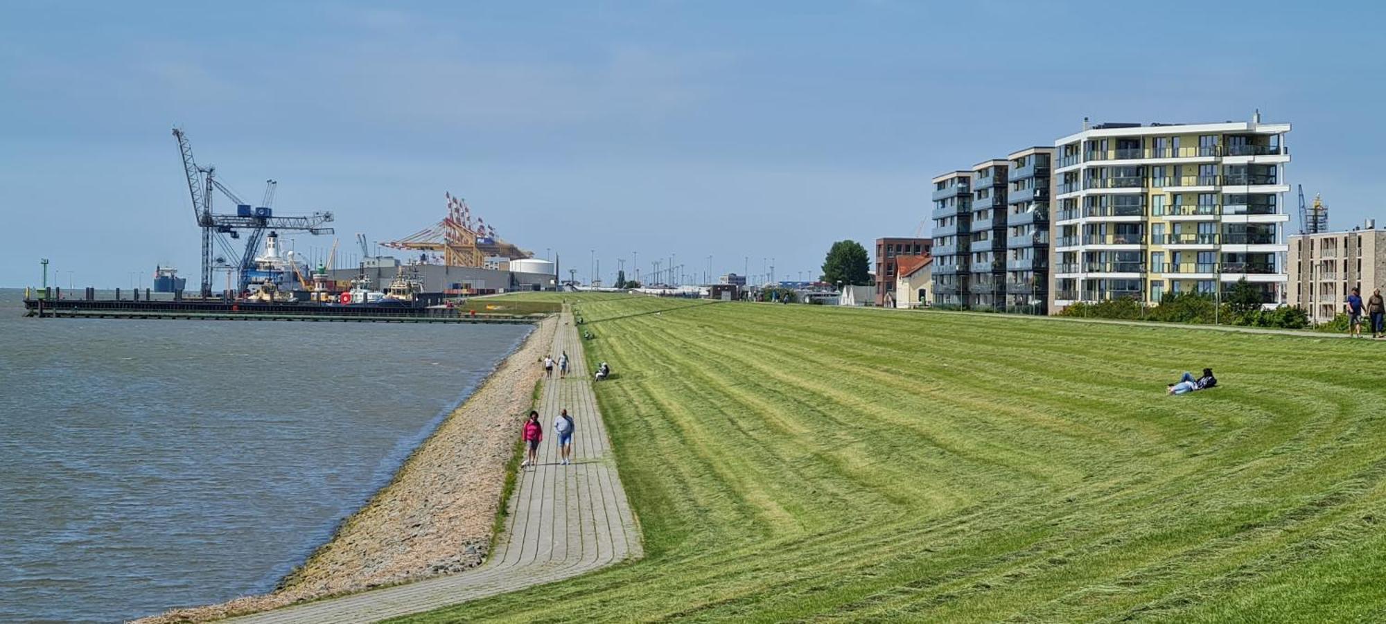Ferienwohnung Neuer Hafen Marina بريمرهافن المظهر الخارجي الصورة