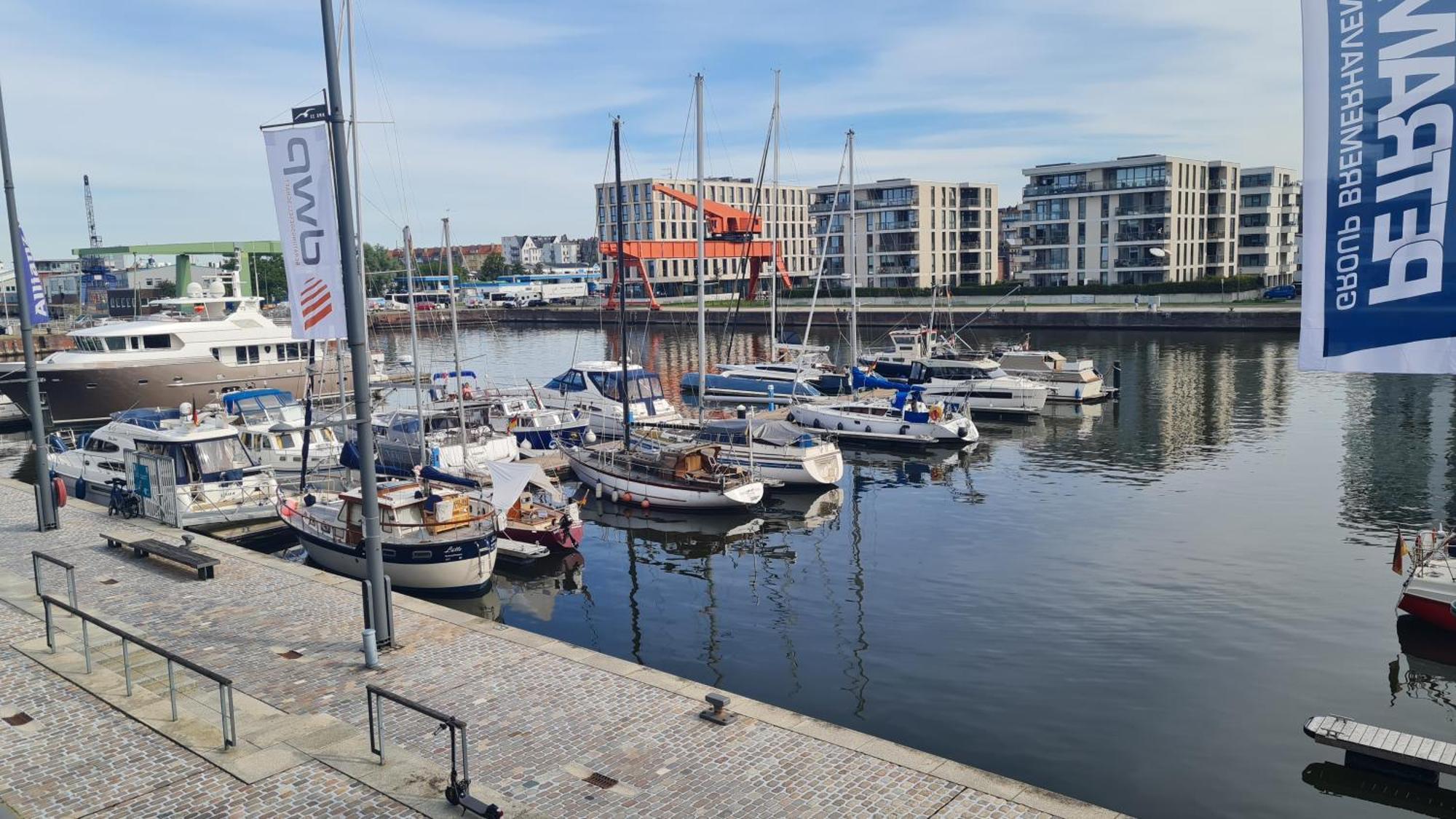 Ferienwohnung Neuer Hafen Marina بريمرهافن المظهر الخارجي الصورة