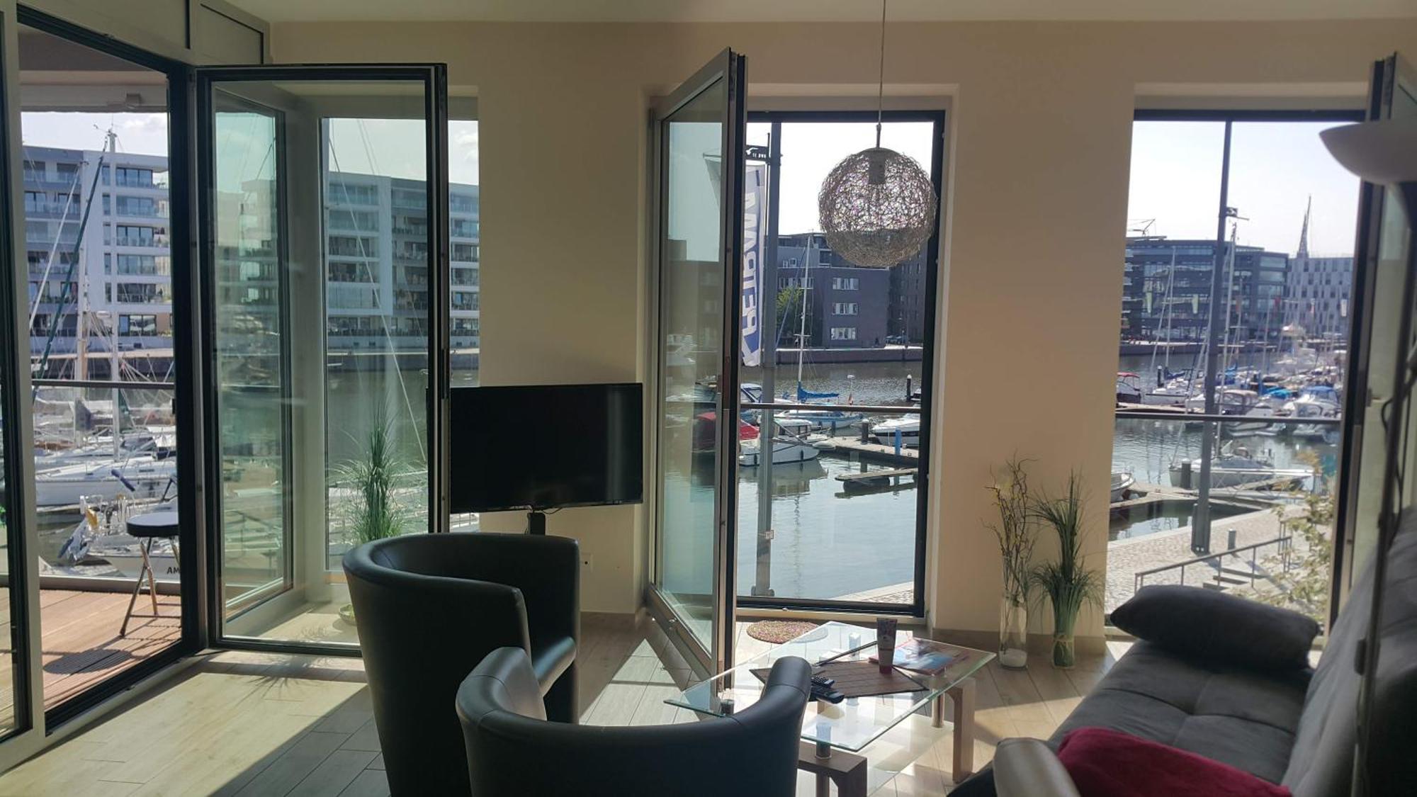 Ferienwohnung Neuer Hafen Marina بريمرهافن المظهر الخارجي الصورة