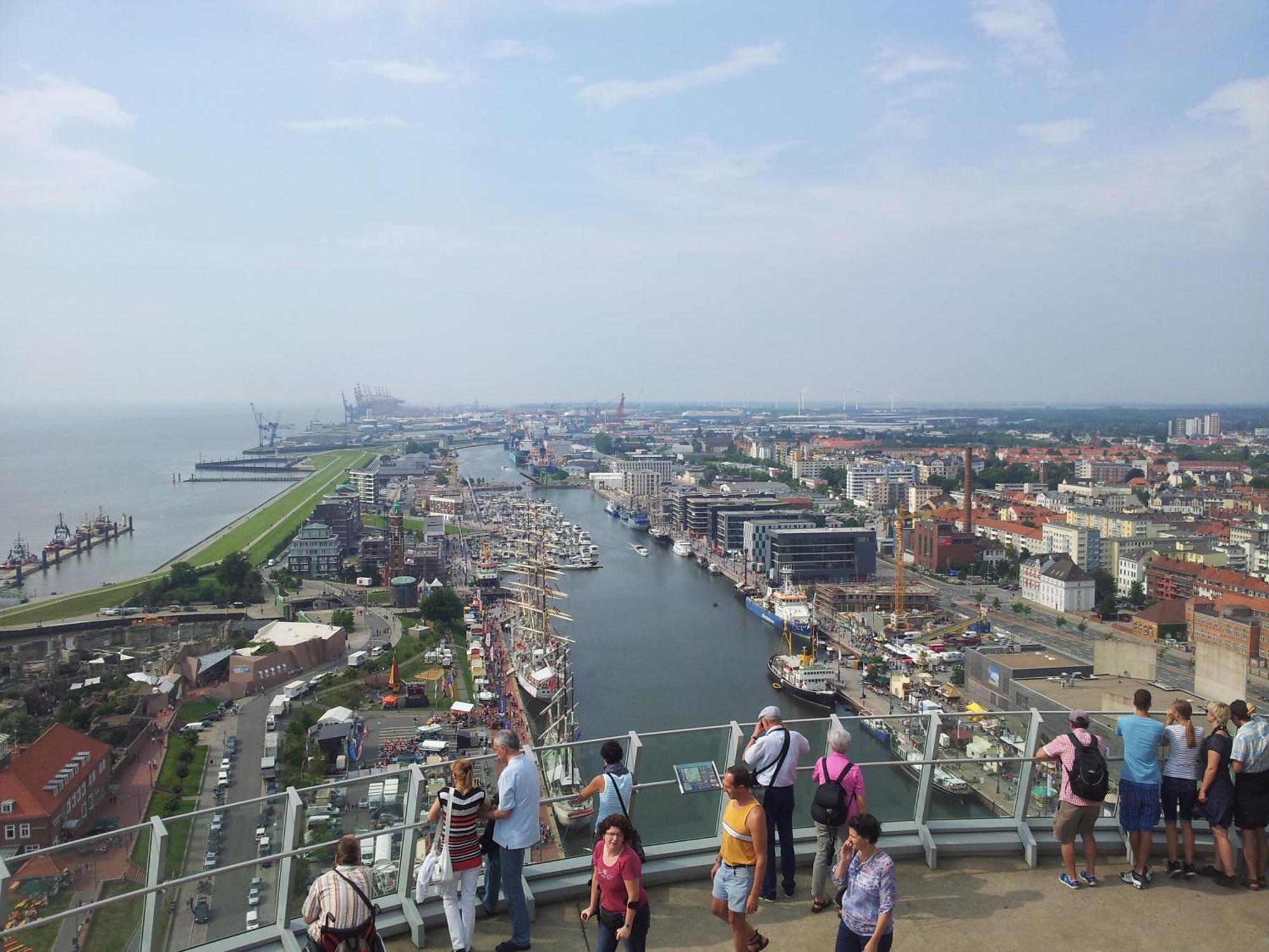 Ferienwohnung Neuer Hafen Marina بريمرهافن المظهر الخارجي الصورة