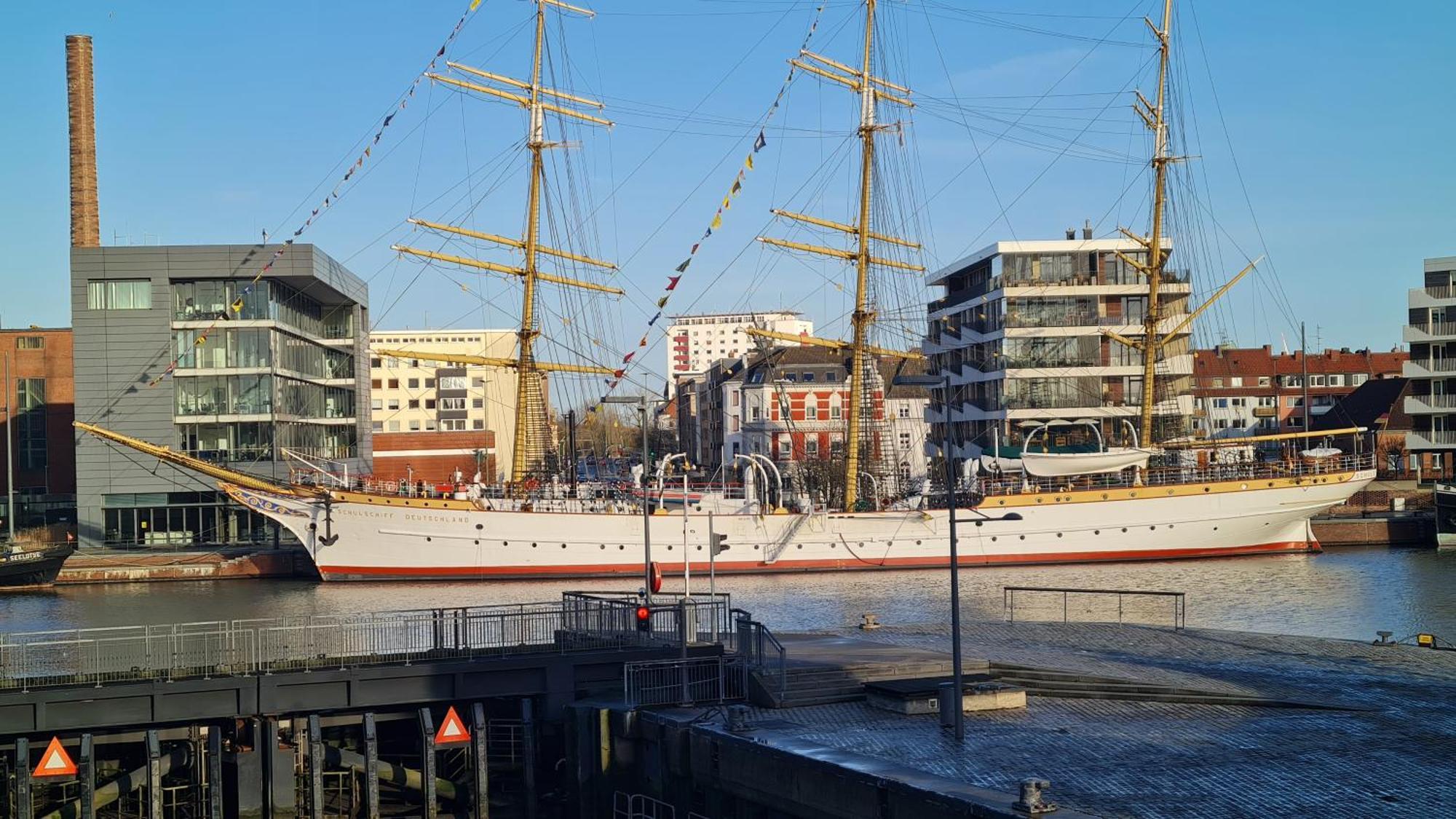 Ferienwohnung Neuer Hafen Marina بريمرهافن المظهر الخارجي الصورة